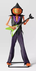 Lewis & Friends™ 70" Pumpkin Rocker Billy™ Servo Singing Skeleton Halloween Decorative Prop - Hyde & EEK! Boutique