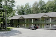 The Bellaire Inn pictured in Bellaire on June 15, 2022. Short’s Brewing bought the 26-room hotel to help their summer staff find short-tern housing. Affordable housing is difficult to find in the area. (Neil Blake/MLive.com)