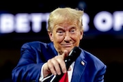 MLive file photo of former President Donald Trump at a Flint rally in September 2024.