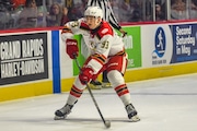 Grand Rapids Griffins forward Amadeus Lombardi