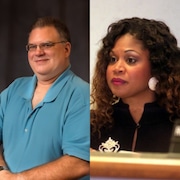 IT Specialist Eric Rothoff and incumbent clerk Karen Buie are both running for the next term of the Muskegon County Clerk.