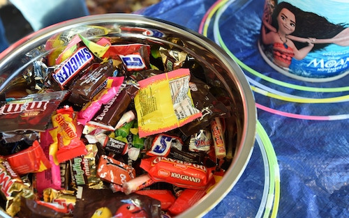 Trick-or-treating in Jackson