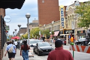 Liberty Street and the Michigan Theater in downtown Ann Arbor on Sept. 22, 2024. (Ryan Stanton | MLive.com)