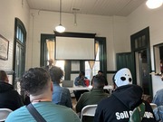 Roughly 30 people attended a community meeting hosted by Ypsilanti Mayor Nicole Brown, City Manager Andrew Hellenga and Police Chief Kirk Moore on Wednesday, Oct. 23 in the Ypsilanti Freighthouse at 100 Market Place.