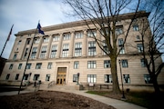Genesee County Circuit Courthouse on Tuesday, April 26, 2022 in downtown Flint. (Jake May | MLive.com)