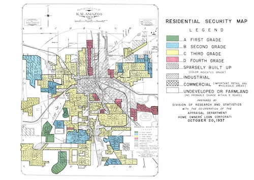 kalamazoo redline map