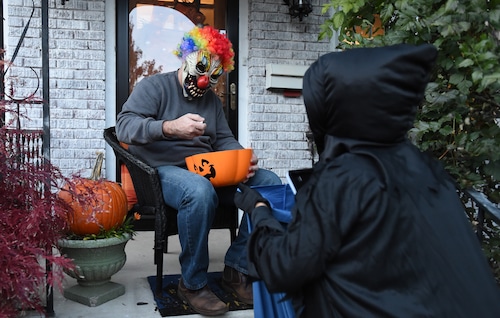 Trick-or-treating in Jackson