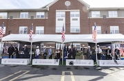 The Tunnel to Towers Foundation held a ceremonial groundbreaking for its Detroit Veteran Village in Southfield, Michigan in October 2024.