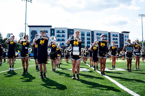 Marching Band Practice