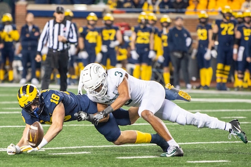 Michigan football faces Michigan State under the lights