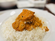 Chicken Makhani, or “butter chicken” from Shahi Indian Cuisine, 4624 State Street in Saginaw Township.