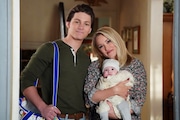 Montana Jordan and Emily Osment star in the new comedy series "Georgie & Mandy's First Marriage" on CBS.